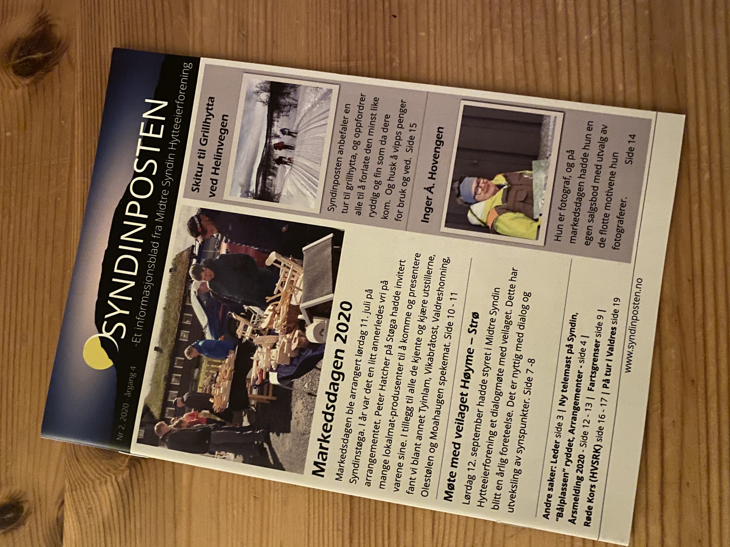 To utgaver av Syndinposten i 2020