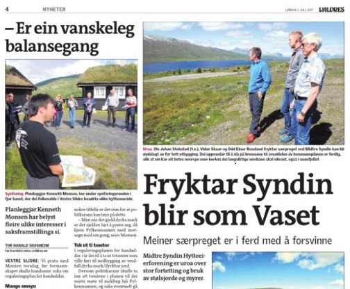 Lederartikkel Syndinposten februar 2019