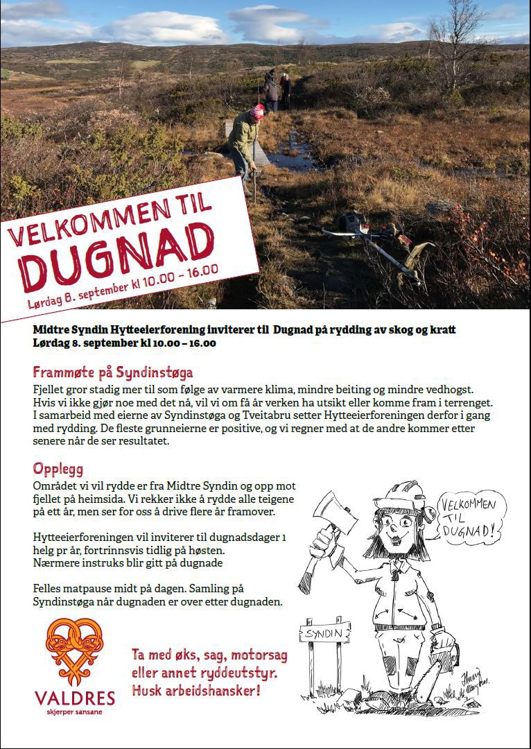 Velkommen til dugnad mot gjengroing